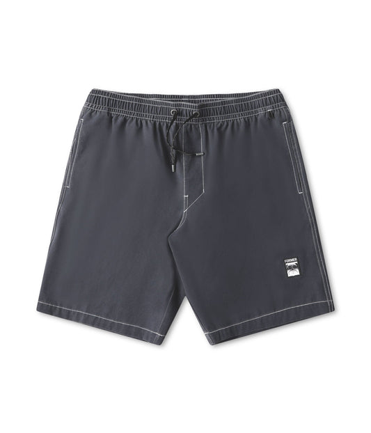 SWANS 18' SWIM TRUNK // BLACK