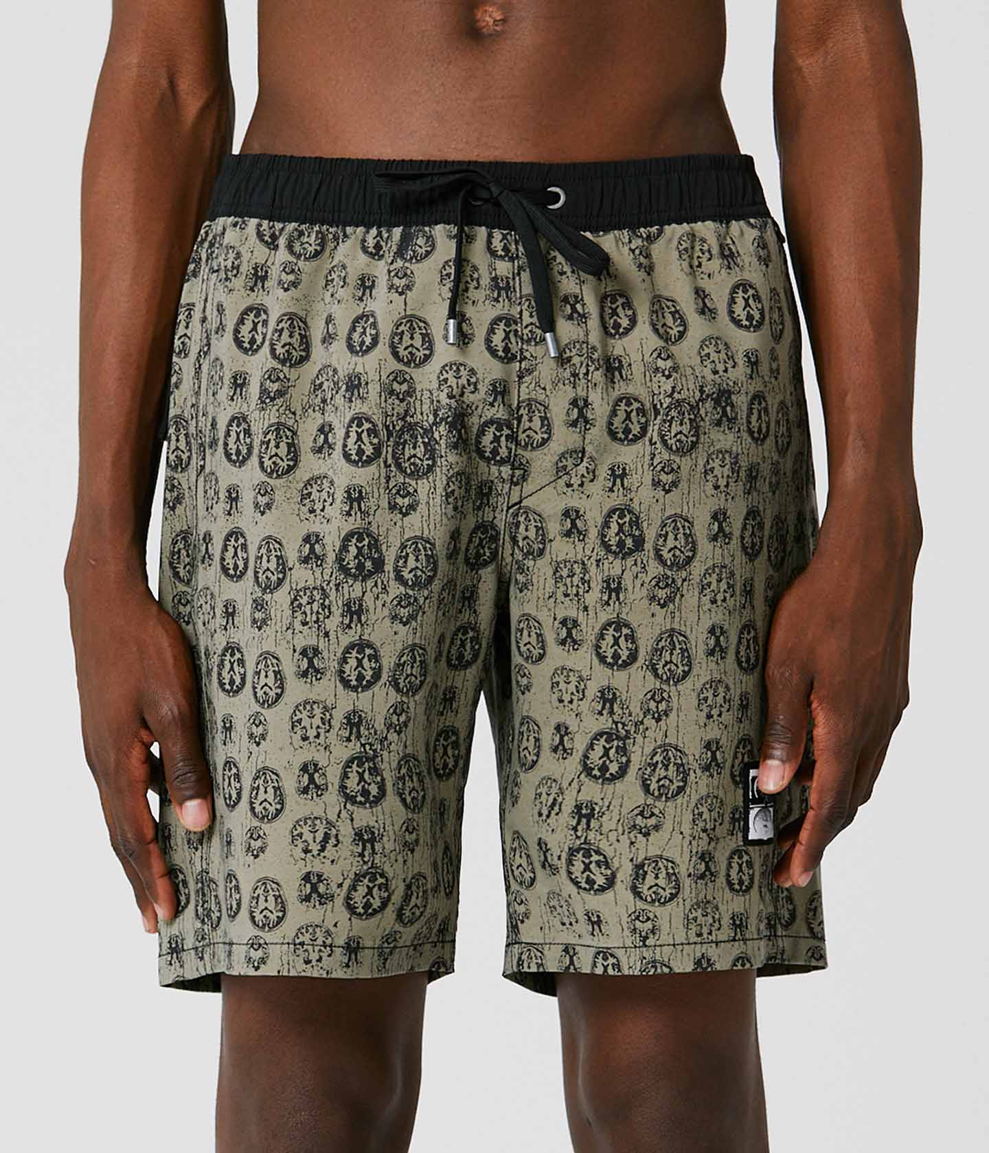 SWANS RUMINATION 18' SWIM TRUNK // BLACK SAGE