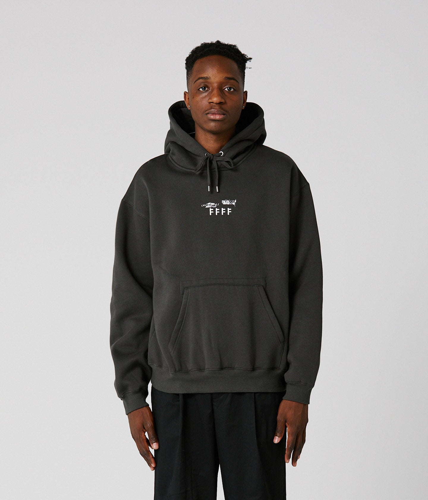 FLOURISH CRUX HOOD // WASHED BLACK