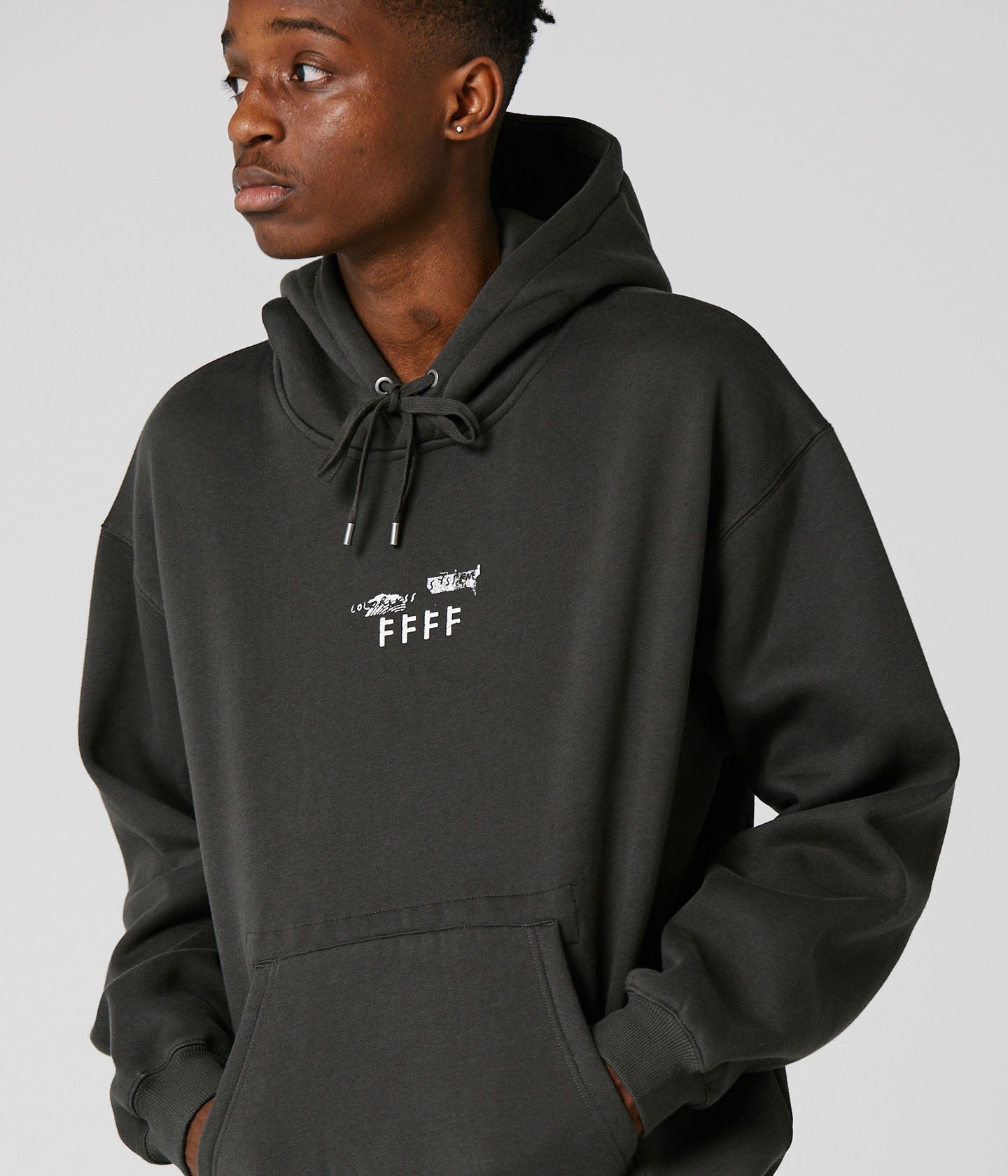 FLOURISH CRUX HOOD // WASHED BLACK