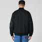 AG VARSITY COIL JACKET // BLACK