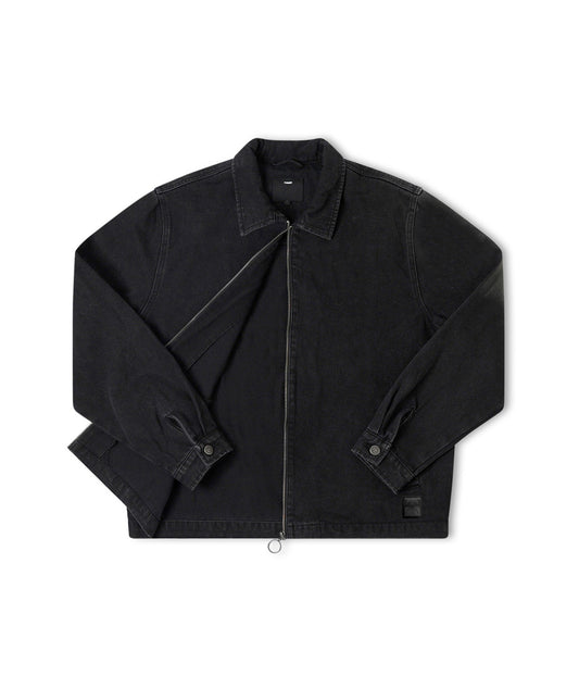 CAGE DENIM JACKET // BLACK DENIM