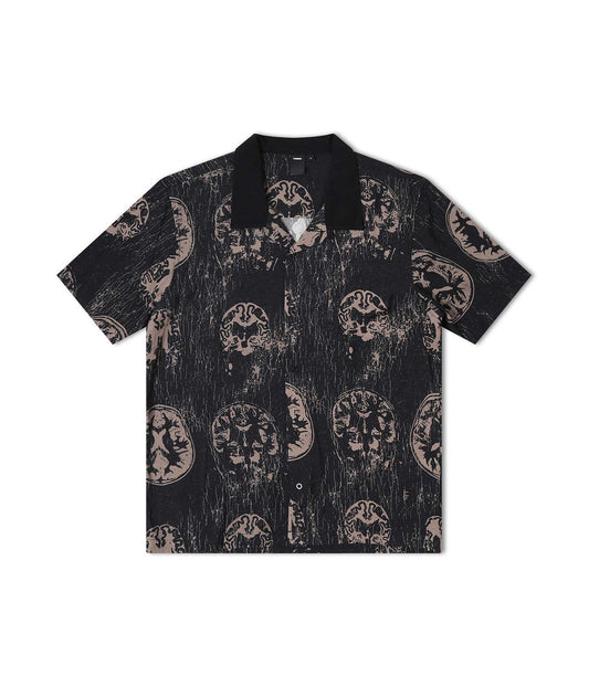 MARILYN BRAINSCAN SS SHIRT // BLACK MUSHROOM