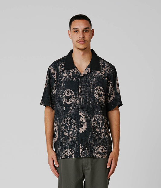 MARILYN BRAINSCAN SS SHIRT // BLACK MUSHROOM