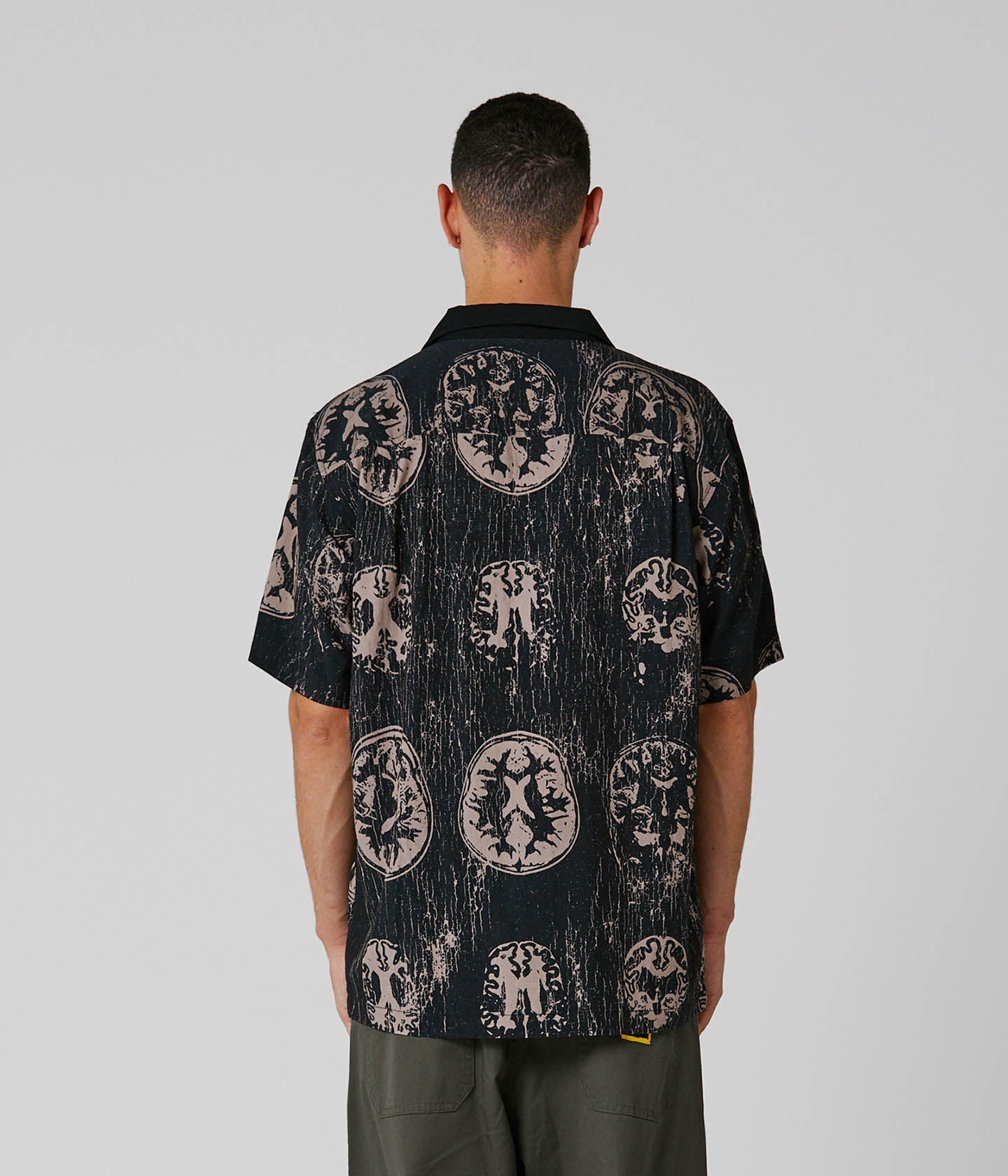 MARILYN BRAINSCAN SS SHIRT // BLACK MUSHROOM