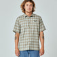 MANNERS CHECK SS SHIRT // GREEN BROWN