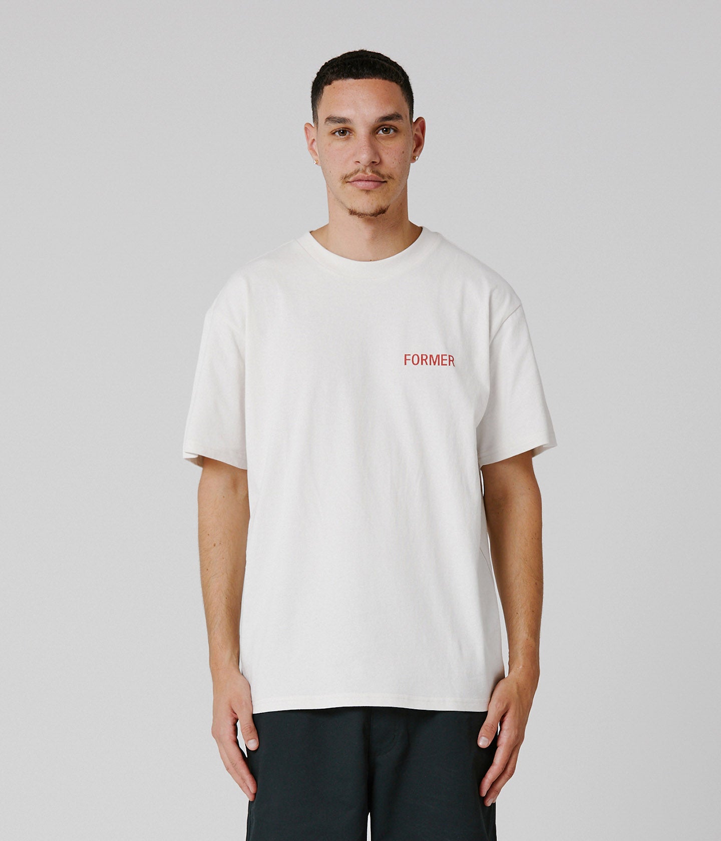 CRUX SCRATCH T-SHIRT // BONE