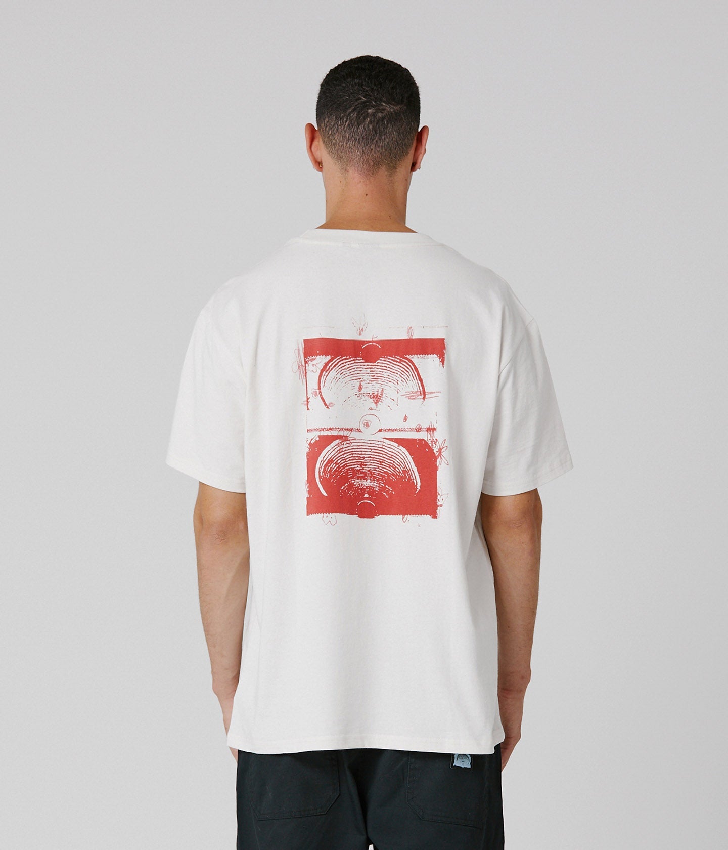 CRUX SCRATCH T-SHIRT // BONE