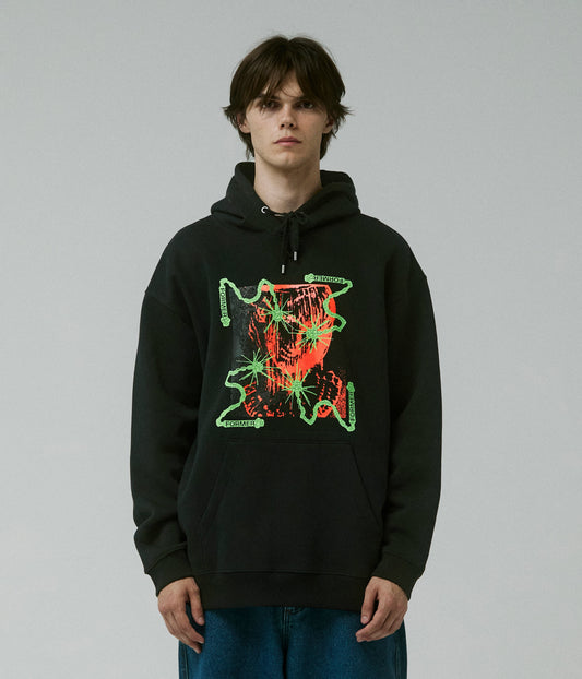 CHAINED HOOD // BLACK