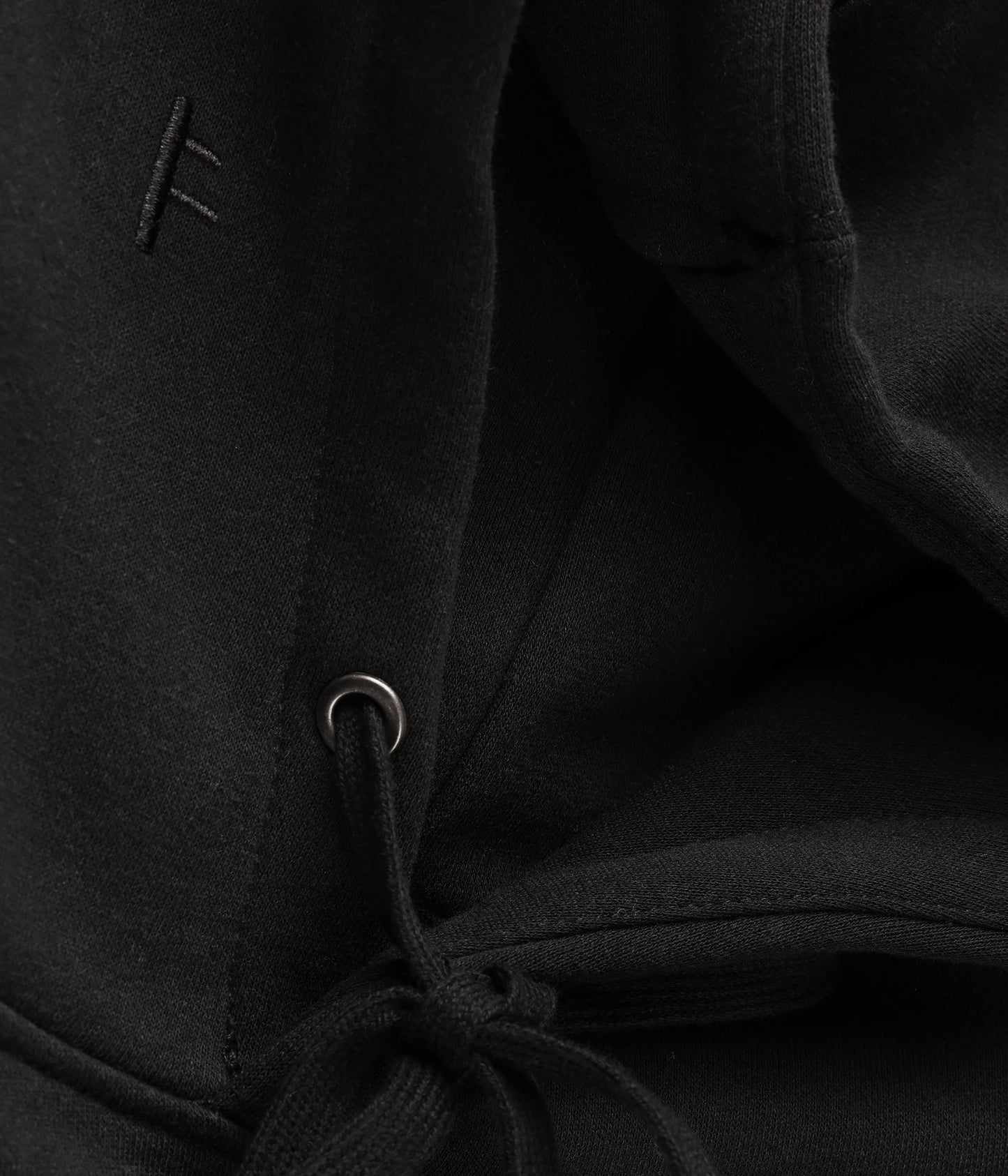 CHAINED HOOD // BLACK