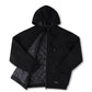 GLOBAL MIND LINED ZT HOOD // BLACK