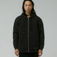 GLOBAL MIND LINED ZT HOOD // BLACK