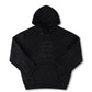BETRAYER SATIN HOOD // BLACK
