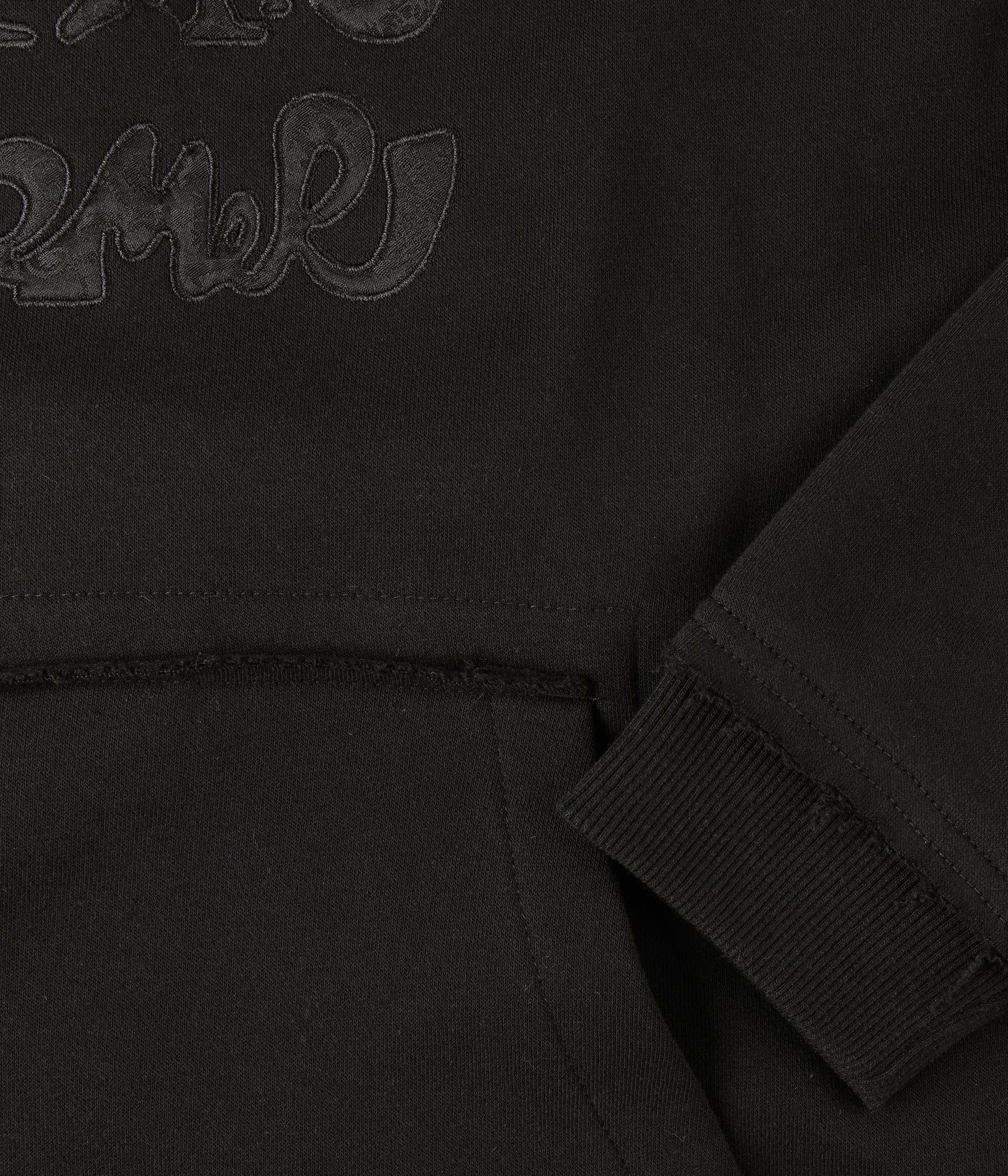 BETRAYER SATIN HOOD // BLACK