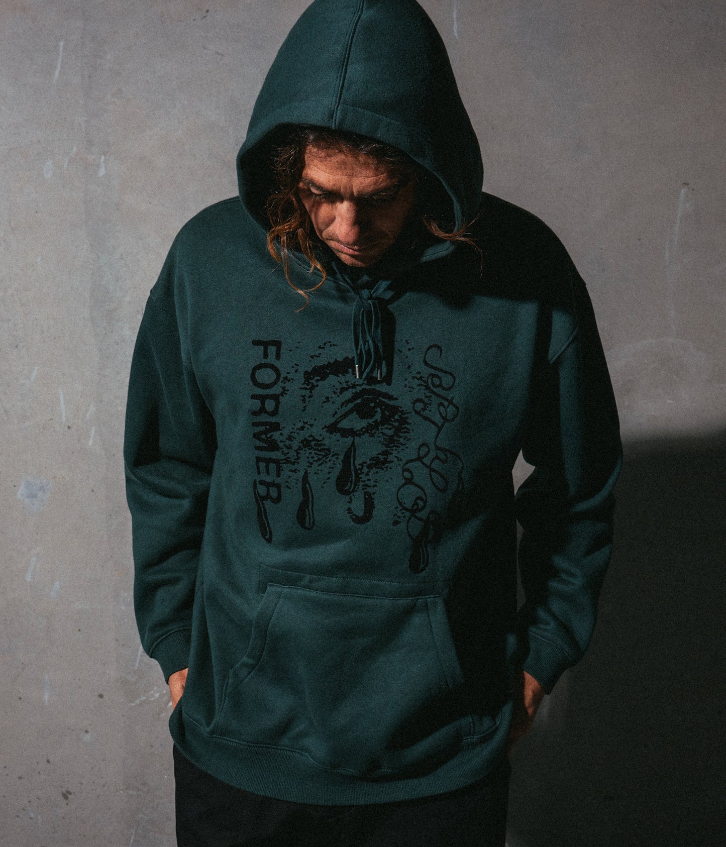 WEEPING ORGAN OF SIGHT HOOD // PETROL