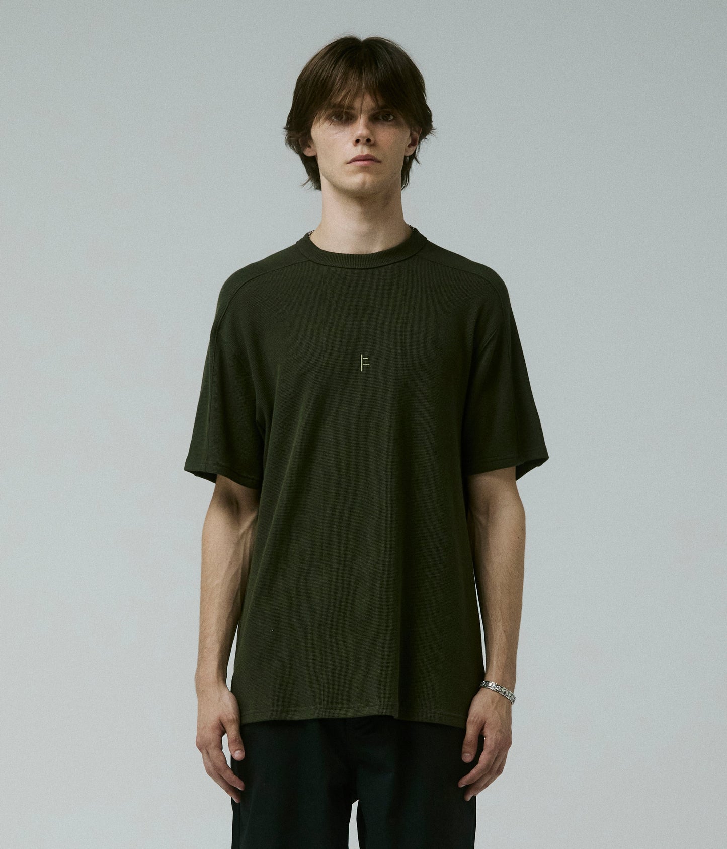 FRANCHISE WAFFLE SS T-SHIRT // SURPLUS