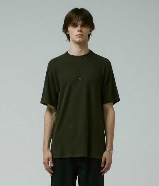 FRANCHISE WAFFLE SS T-SHIRT // SURPLUS