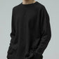 FRANCHISE WAFFLE LS T-SHIRT // BLACK