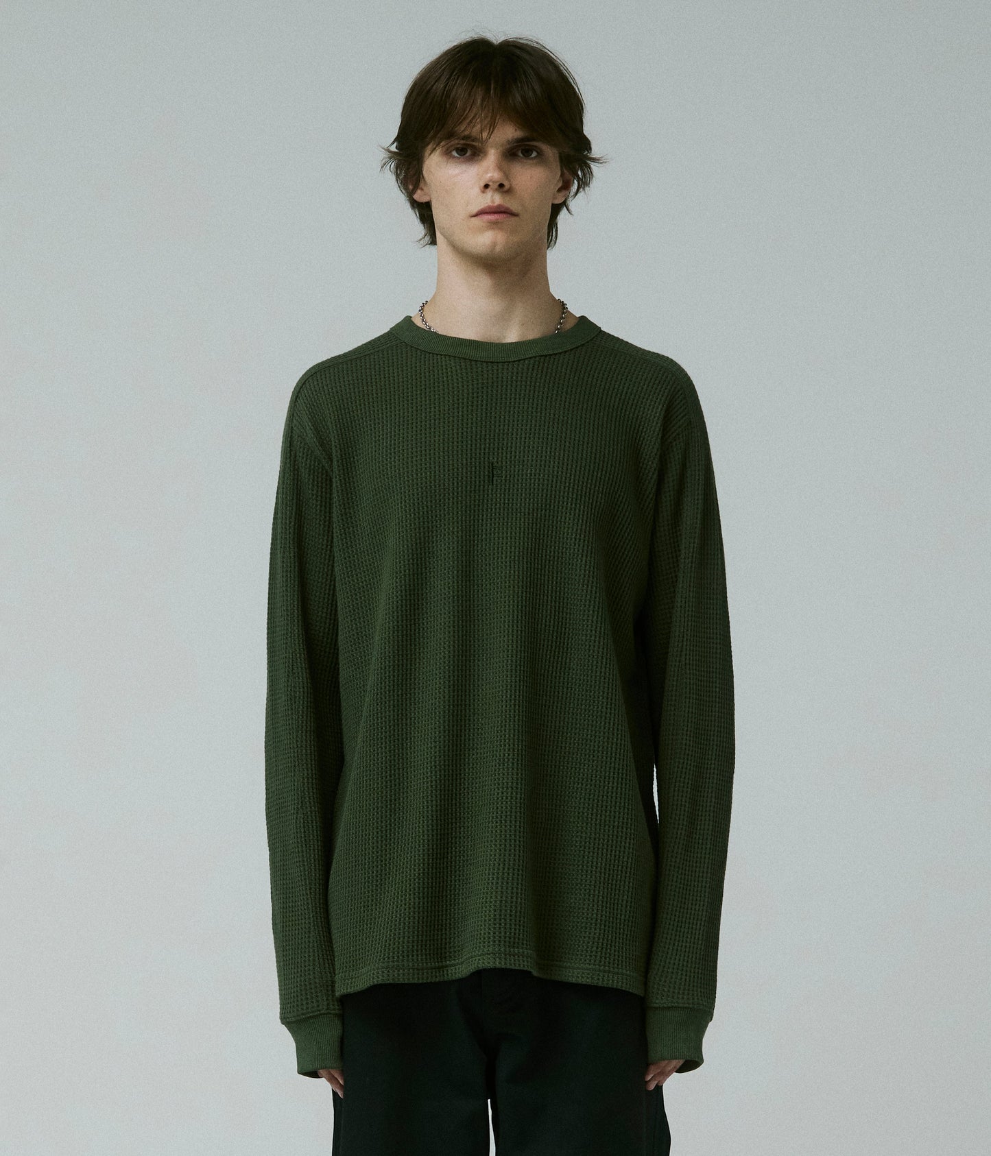 FRANCHISE WAFFLE LS T-SHIRT // SURPLUS