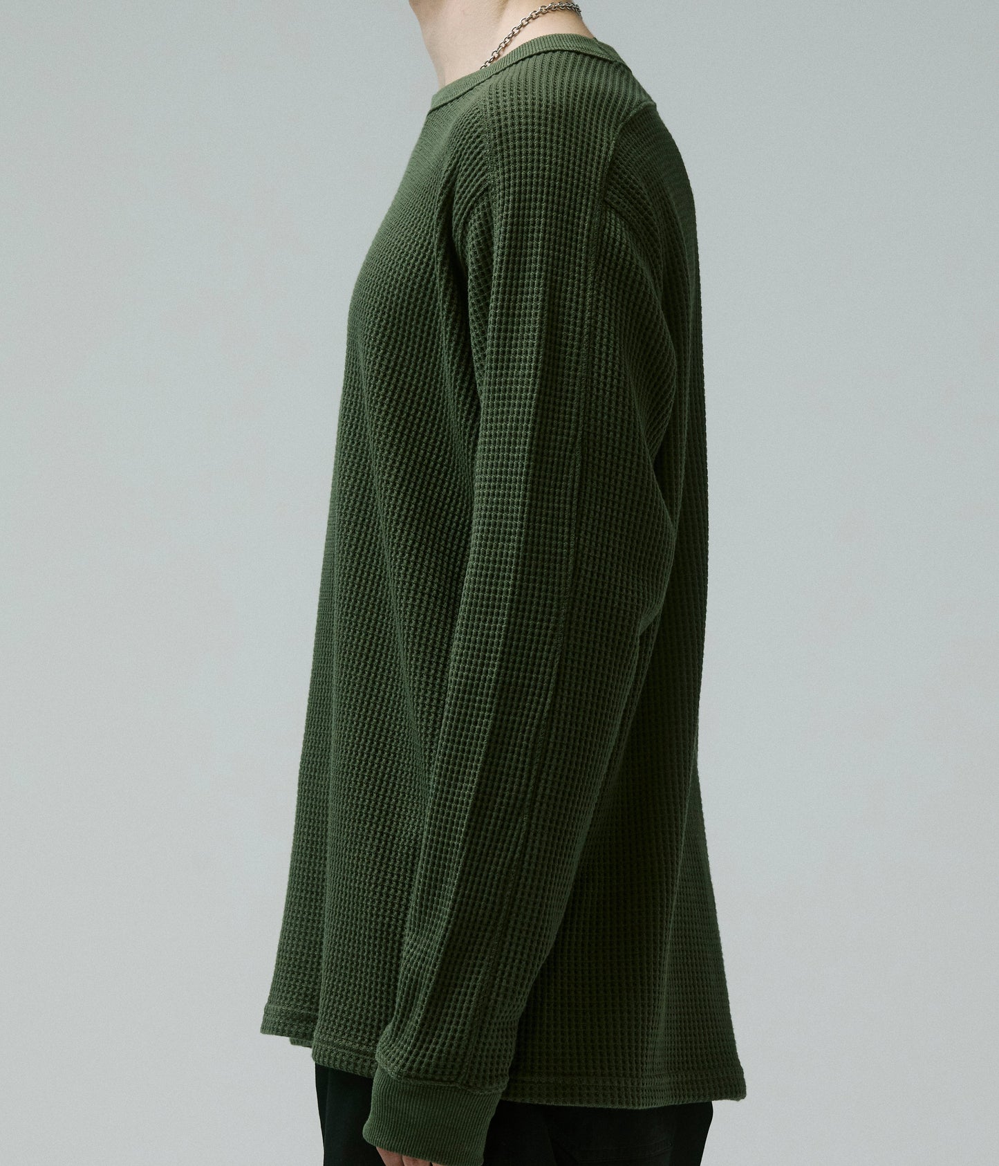 FRANCHISE WAFFLE LS T-SHIRT // SURPLUS