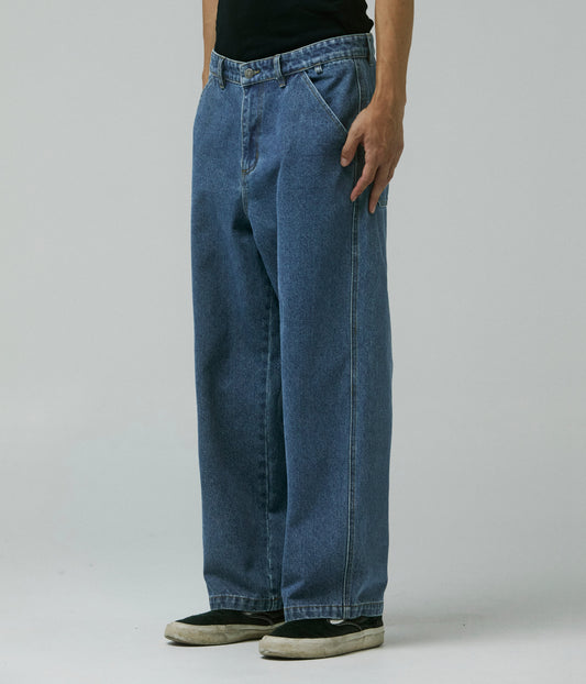 REYNOLDS FLATLINE DENIM PANT // DARK BLUE