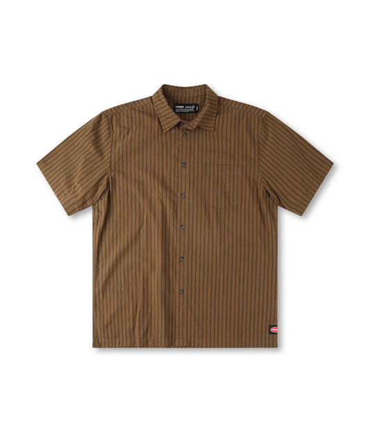 REYNOLDS STRIPE SS SHIRT // BARK