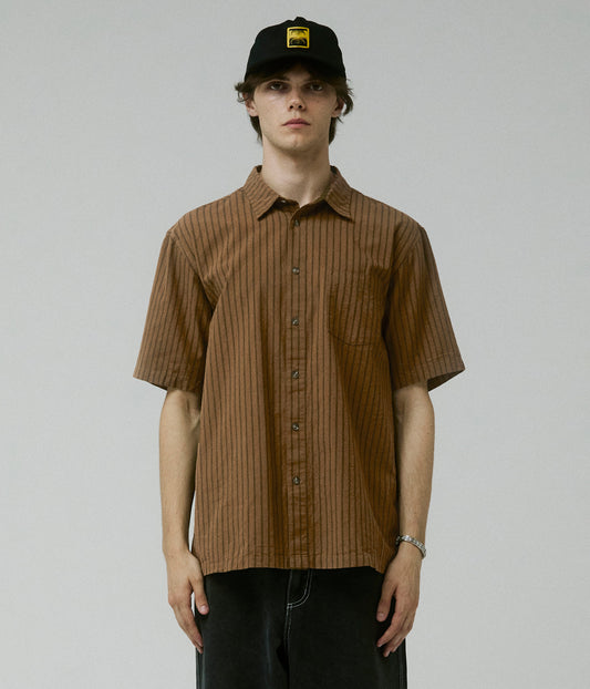 REYNOLDS STRIPE SS SHIRT // BARK