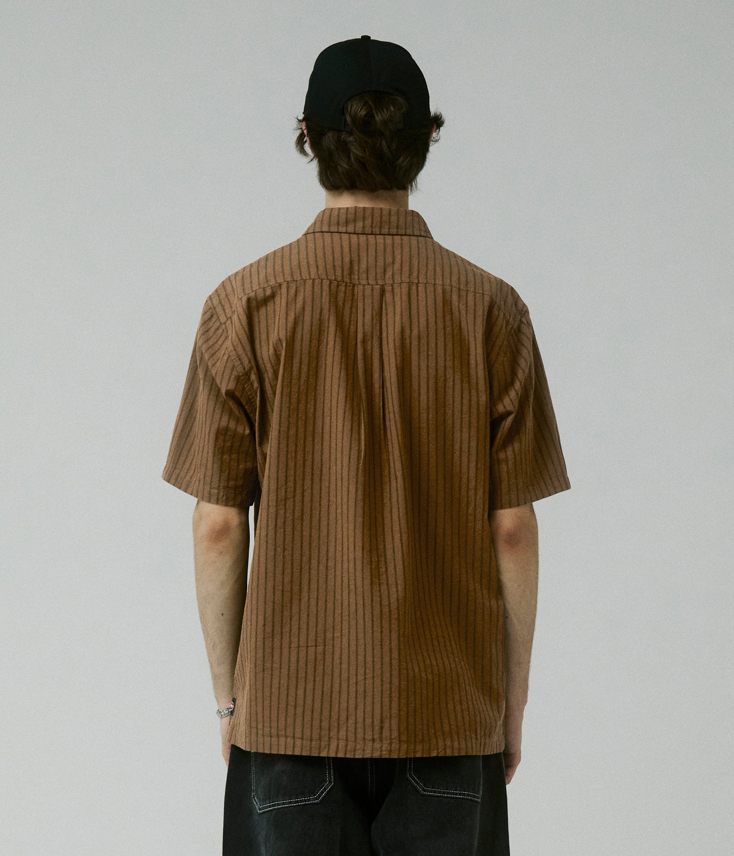 REYNOLDS STRIPE SS SHIRT // BARK