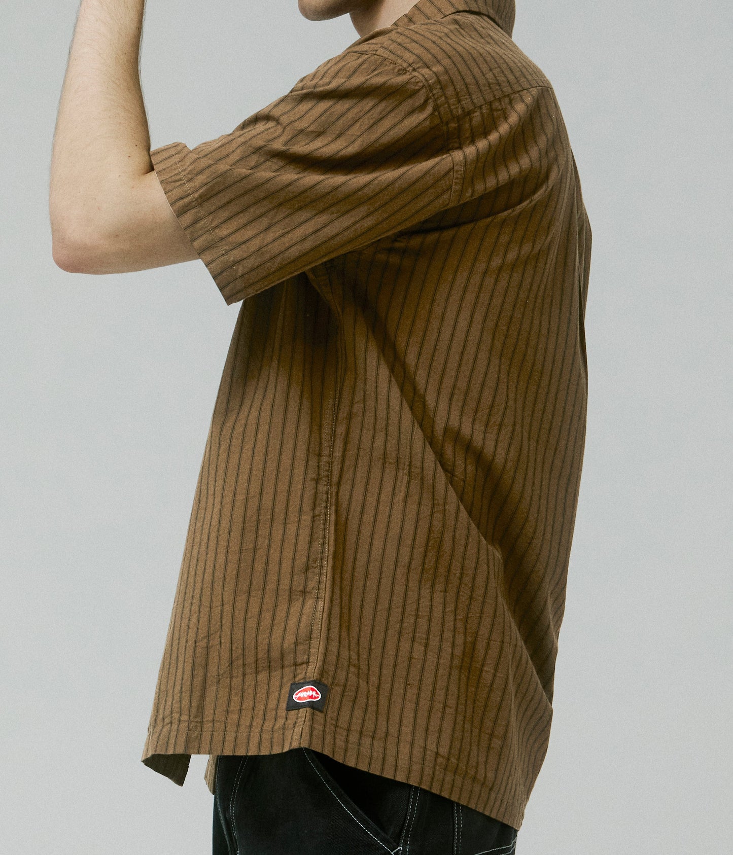 REYNOLDS STRIPE SS SHIRT // BARK
