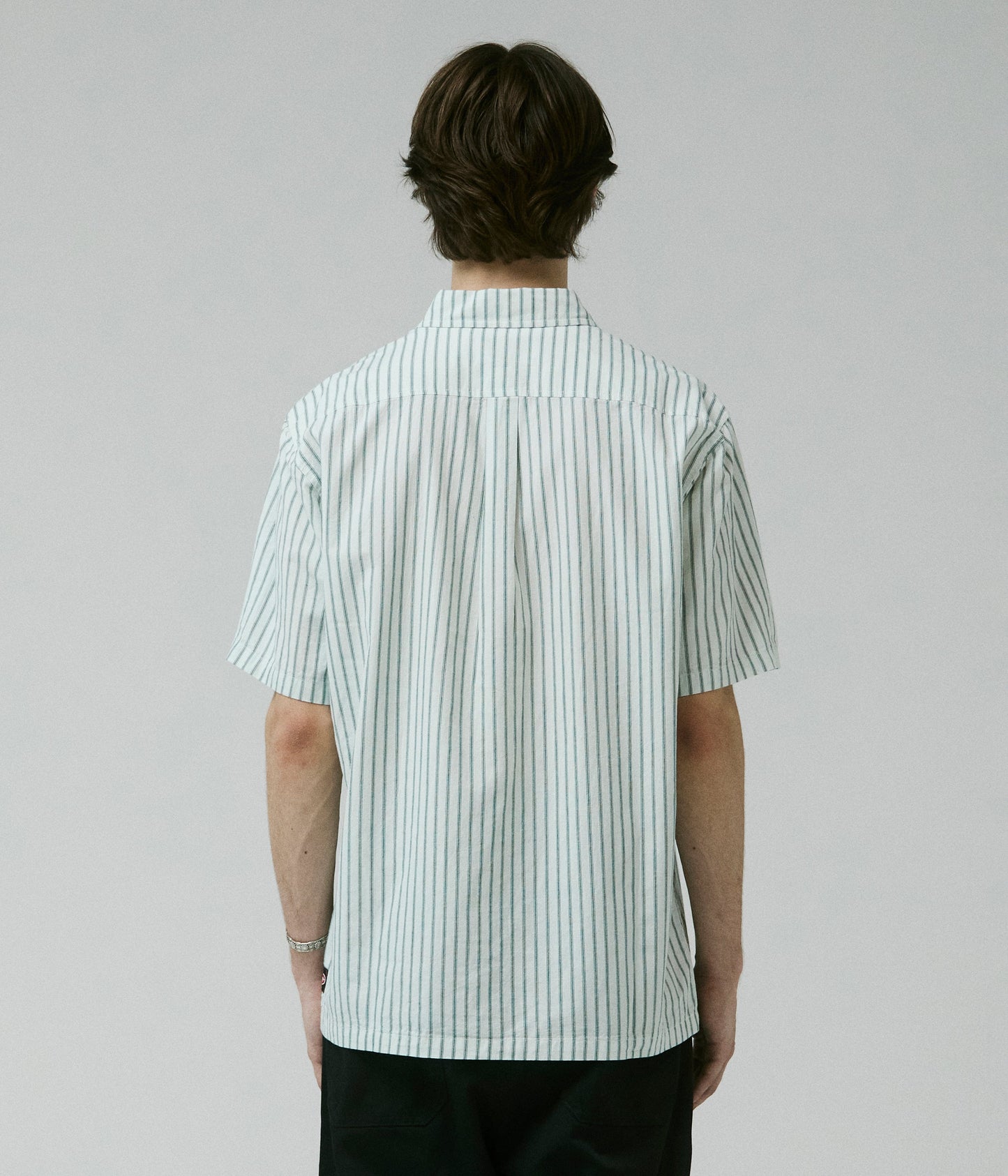 REYNOLDS STRIPE SS SHIRT // BONE