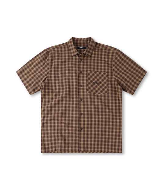 MANNERS CHECK SS SHIRT // BARK