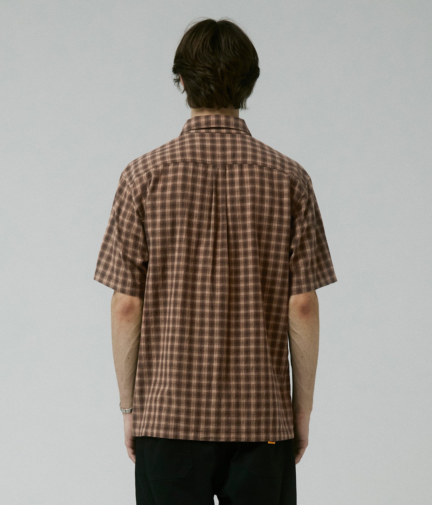 MANNERS CHECK SS SHIRT // BARK