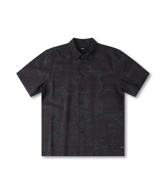 VIVIAN GLOBAL MIND SS SHIRT // BLACK