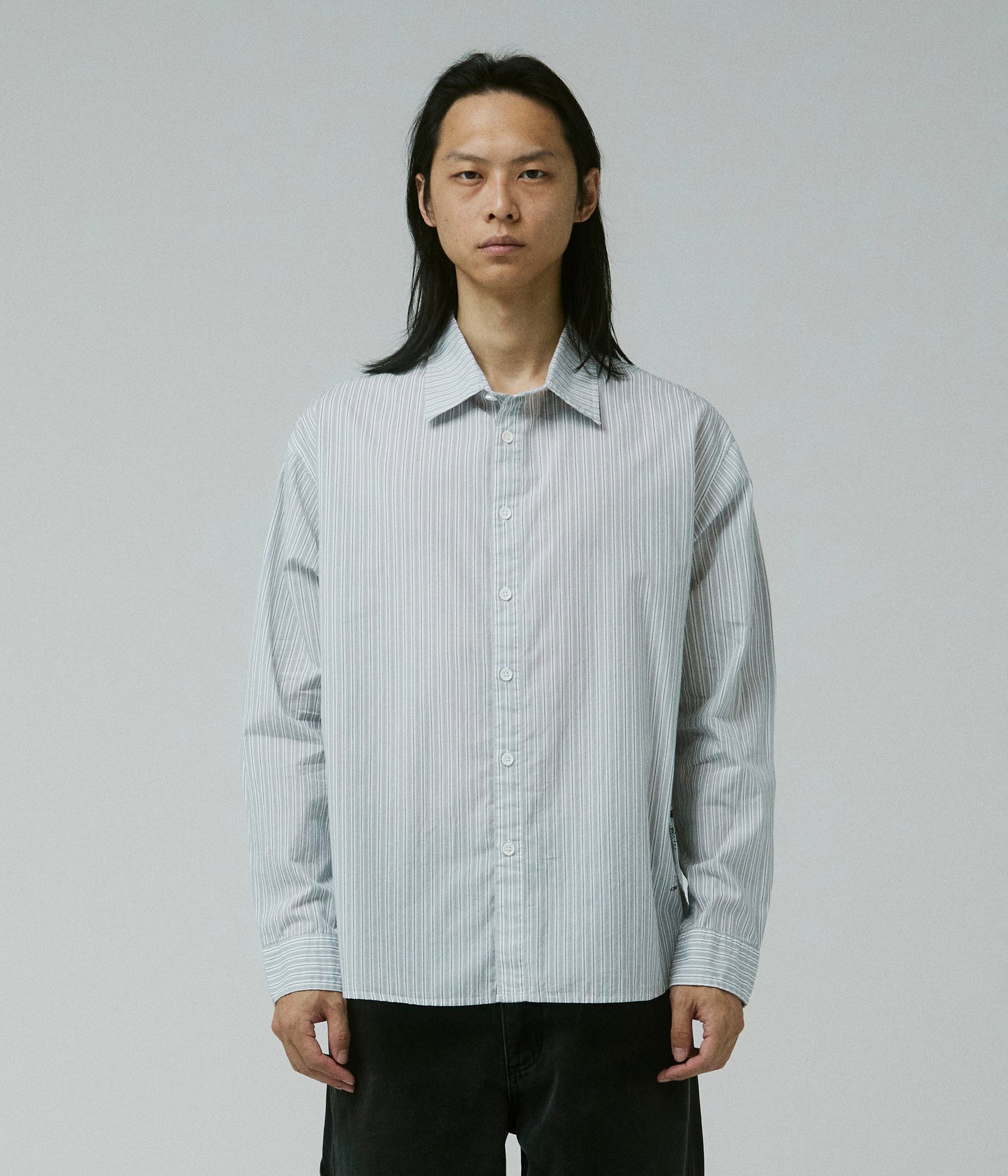 VIVIAN WEEPING LS SHIRT // WHITE