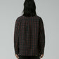 VIVIAN CHECK LS SHIRT // NAVY