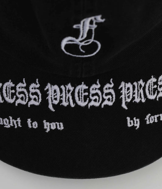 Former Merchandise Press Cap Black - ARROW & BEAST