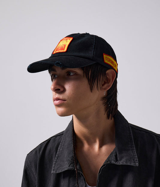 BURNOUT CAP // BLACK