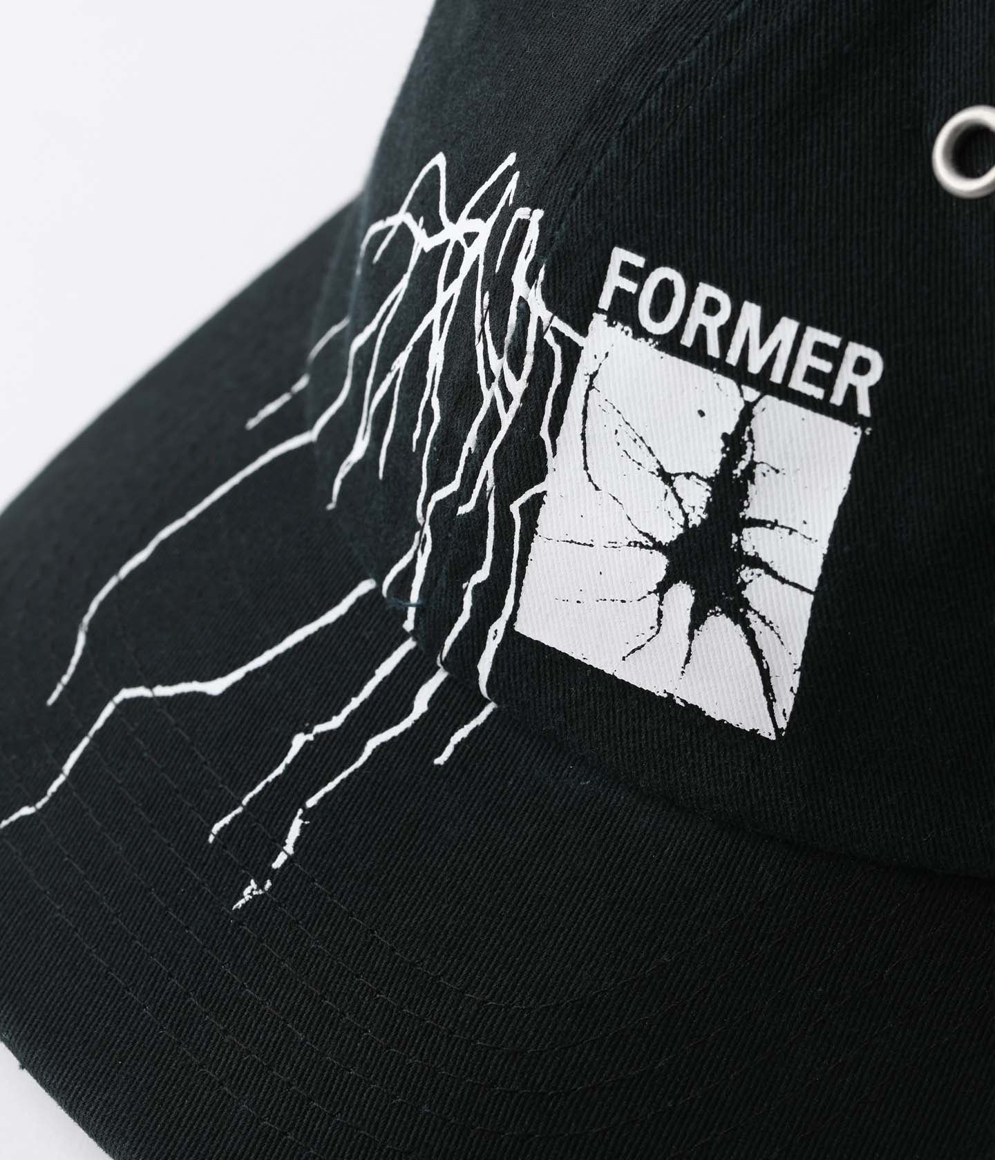 SCRAWL CAP // BLACK