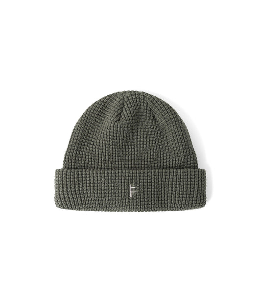 FRANCHISE WAFFLE BEANIE // ARMY