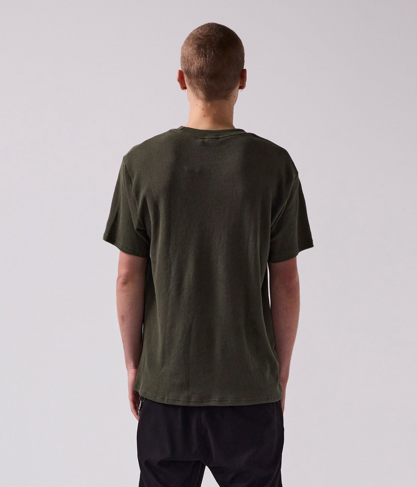 FRANCHISE WAFFLE T-SHIRT // ARMY