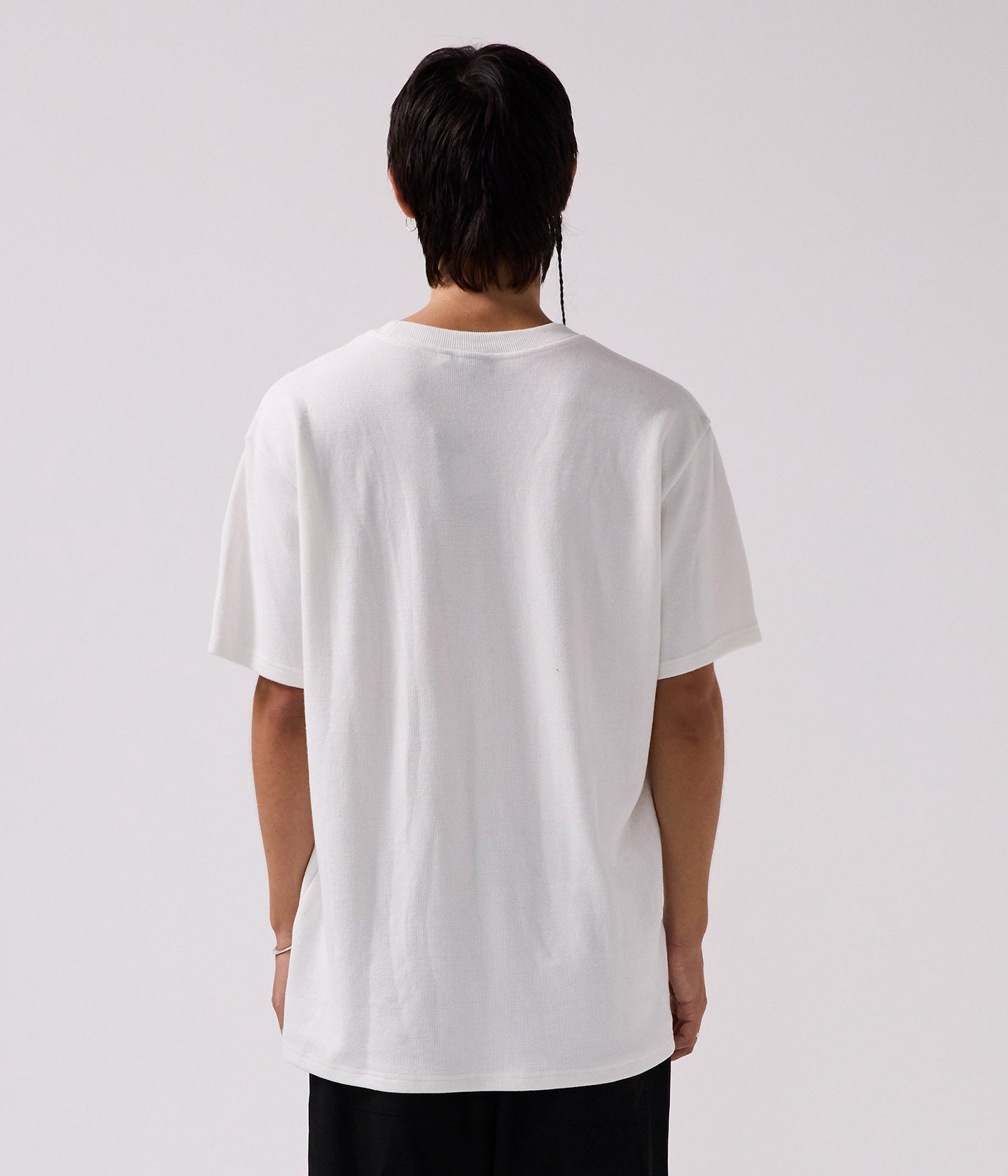 FRANCHISE WAFFLE T-SHIRT // BONE