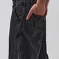 VT DISTEND DOUBLE KNEE PANT // WASHED BLACK