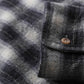 MANNERS PLAID LS SHIRT // BLACK