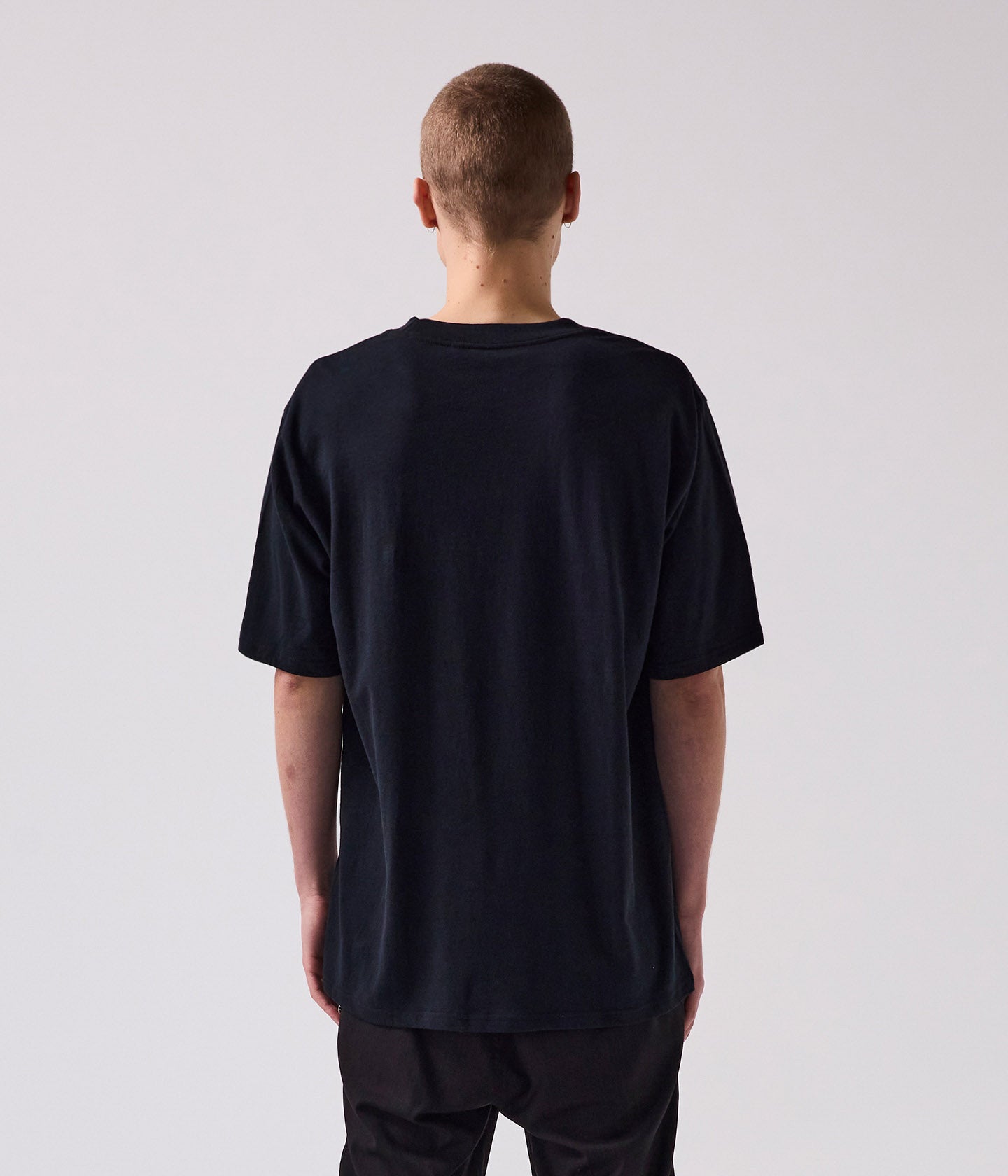 BRACE OVERSIZED T-SHIRT // BLACK