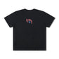 WARPAGE CRUX  T-SHIRT // BLACK