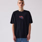 WARPAGE CRUX  T-SHIRT // BLACK