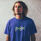 ASTRO T-SHIRT // DEEP COBALT