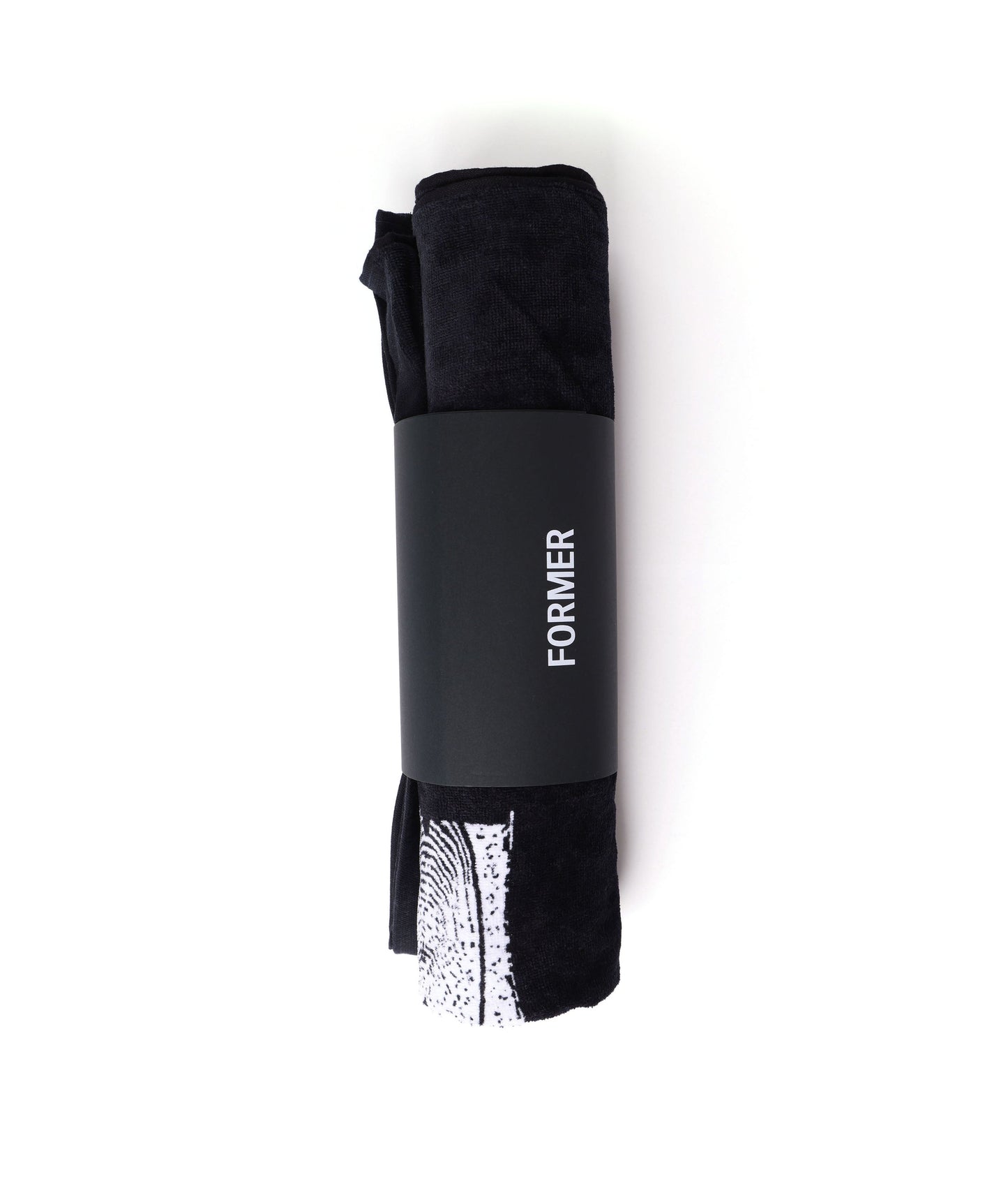 QUAVER TOWEL // BLACK