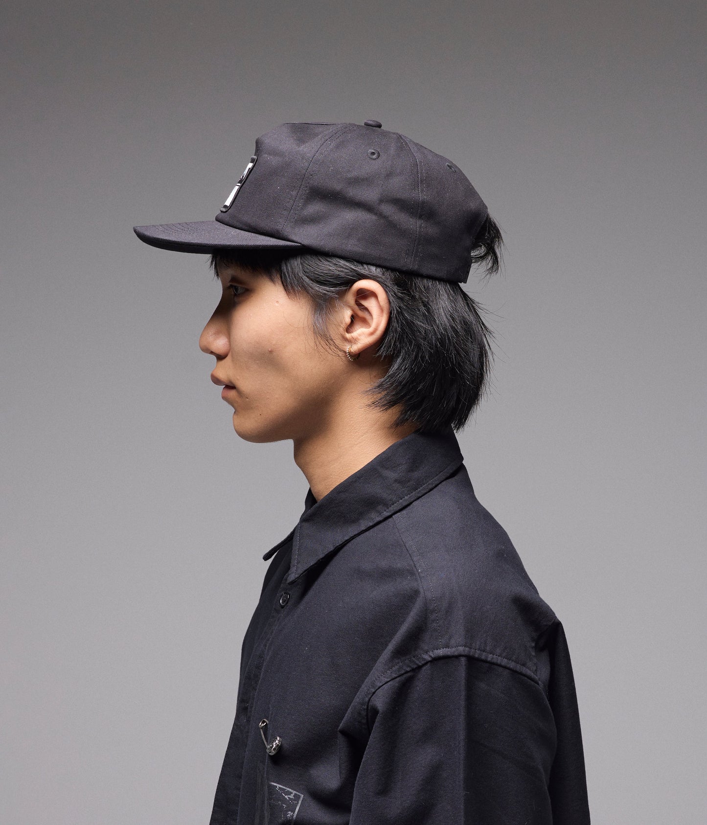 CRUX PATCH CAP // BLACK
