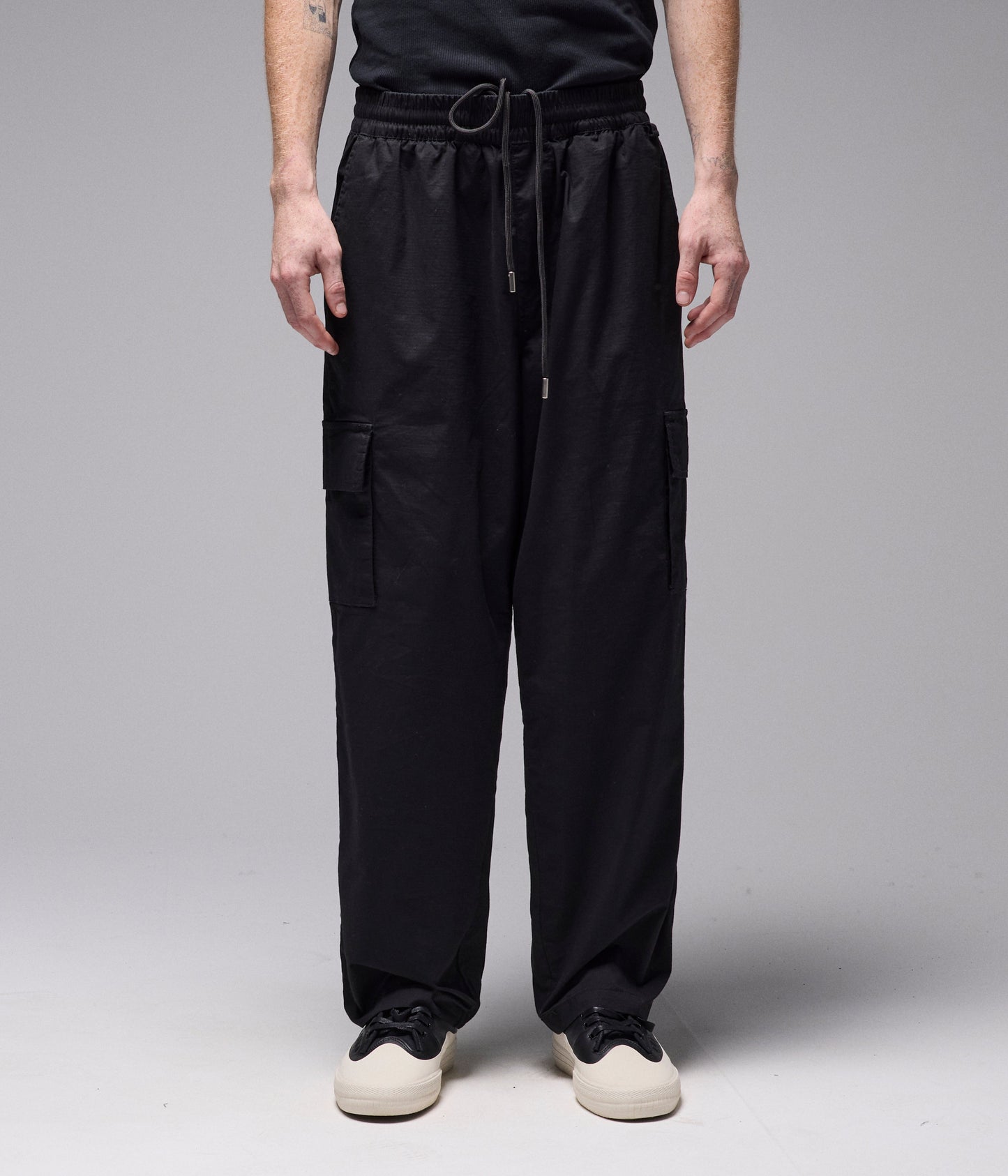 PRAYER CARGO PANT // BLACK